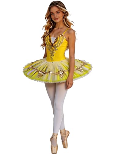 Tutu de danse classique extensible pour filles évitant les irritations en cours