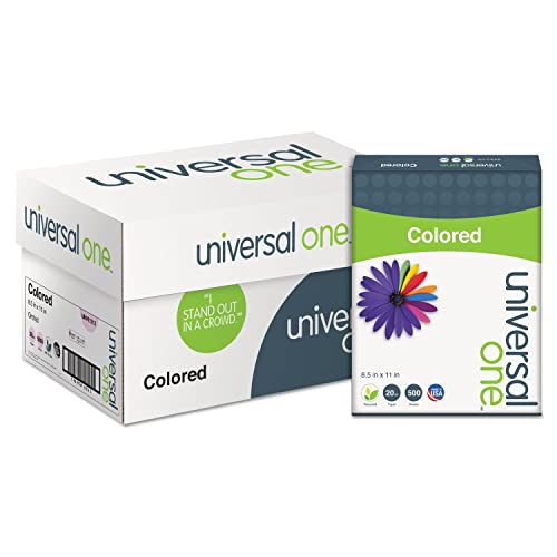 Universal Deluxe Colored Paper, 20 Lb Bond Weight, 8.5 X 11, Orchid, 500/Ream #TOP4
