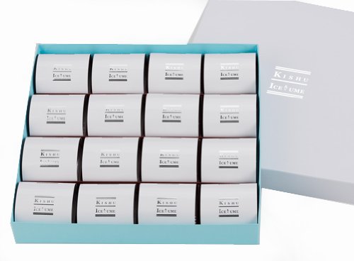 岩惣 紀州アイス梅 紀州産南高梅16粒 400g