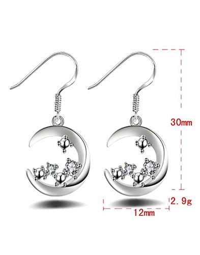 Sterling Plated Drop Earring - Hot &