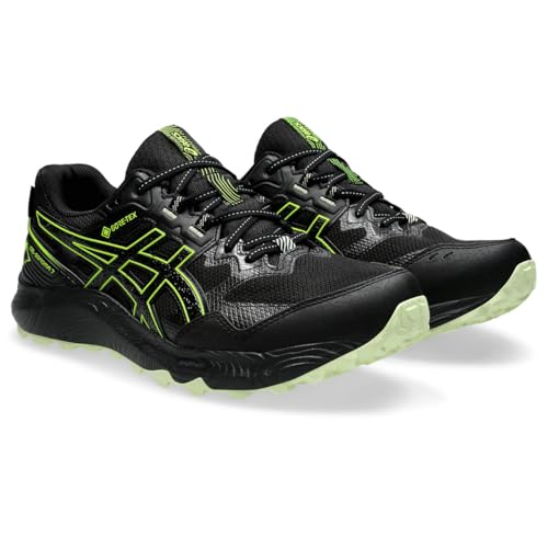 ASICS Herren Gel-Sonoma 7 GTX Sneaker, Schwarz Sicherheitsgelb, 45 EU
