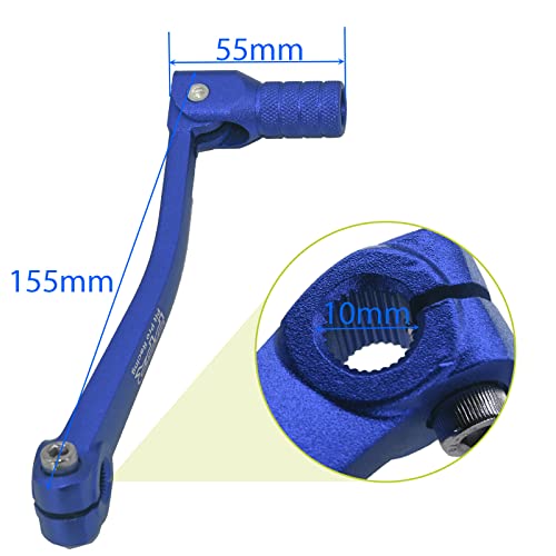 Image of CNC Aluminum Motorcycle Gear Shifter Lever, Foldable Gear Shift Lever Fit for 50cc 110cc 250cc CRF50 XR50 XR CRF Dirt Pit Monkey Bike Motorcycle ATV