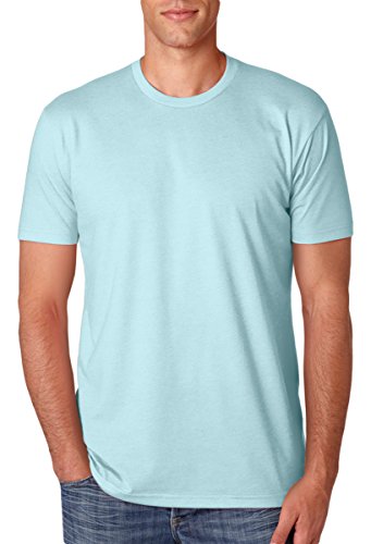 Next Level Mens Premium Fitted CVC Crew Tee (N6210) Ice Blue l