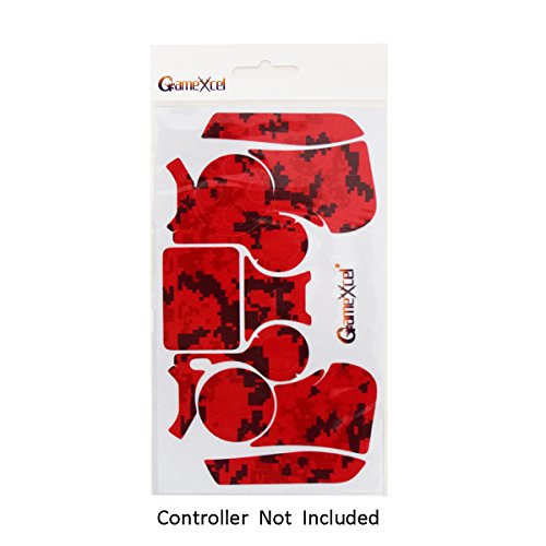 Ps4 Controller Designer Skin For Sony Playstation 4 Dualshock Wireless Controller - Digicamo Red #TOP2
