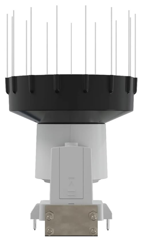 froggit DP80 PRO Drahtloser selbstentleerender Regenmesser-Sensor mit neuen 3,5cm erhöhten Regentrichter inklusive Vogelabwehr
