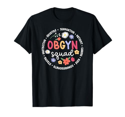 OBGYN Squad Appreciation Circle OB/GYN Team Best OBGYN T-Shirt