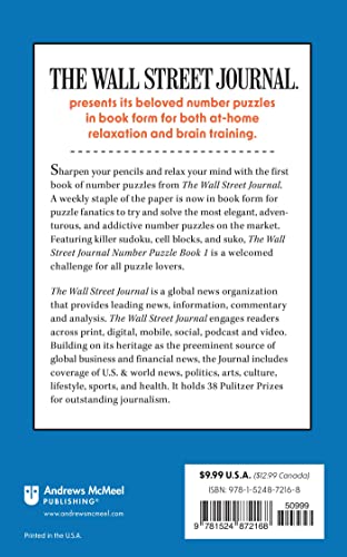 The Wall Street Journal Number Puzzle Book 1: 200 Puzzles - Image 2