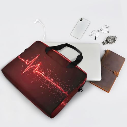 Funda para laptop 15.6 pulgadas con asa y correa miniatura 7