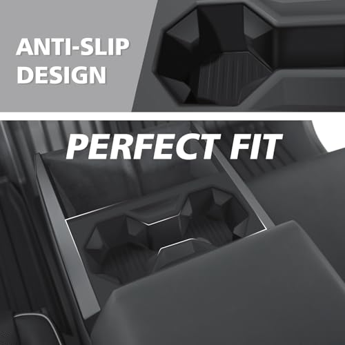 Inserto portavasos para Tesla Cybertruck 2024+ BestEvMod miniatura 6