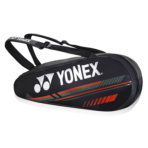 Image of YONEX Badminton Racquet Bag ACE2 1129 BT9 |Thermal Lining Compartment |Eronomic STRPS |Available as Backpack|Hand Carry |Accessories Compartment |9 Racquet Comaprtment |Widve Shoe Packet