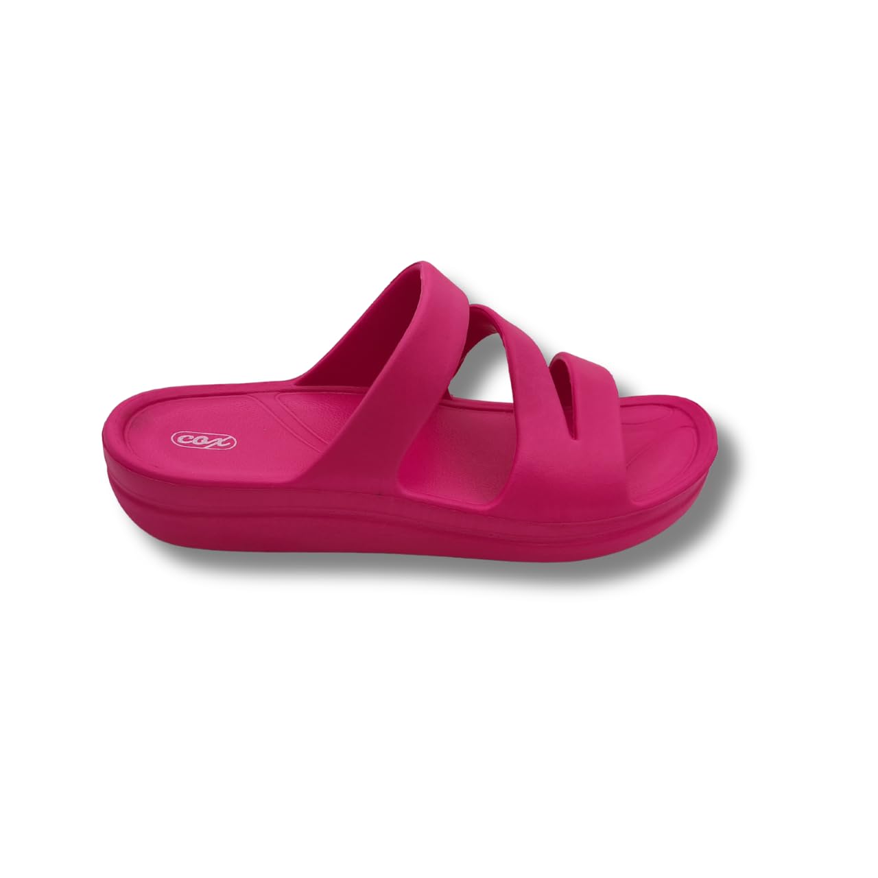 Ritmo Ciabatte Donna Estive in Gomma EVA, Sandali Slide Platform con Sottopiede Massaggiante per Mare Piscina Casa Doccia - 3