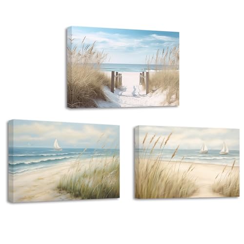 Décoration murale côtière chic pour créer une ambiance marine relaxante dans votre salle de bain