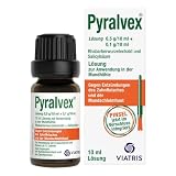 Pyralvex: Entzündungshemmende Lösung gegen Aphthen und Entzündungen im Mund- und Rachenbereich, Mittel bei akute ...