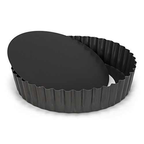 PATISSE Quiche Pan INPA.02957, Inoxidable, Charcoal Gray