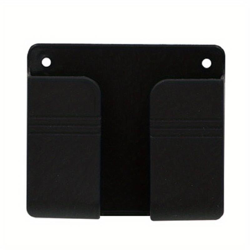 AmbiRose Fashion Soporte para teléfono de montaje en pared, soporte para teléfono, adhesivo fuerte y orificio para cable de carga de datos, orificios para tornillos, soporte de base de carga para telé
