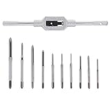 Der Griff aus hochwertigem 6542-Schnellarbeitsstahl, das Spannfutter aus legiertem Stahl.