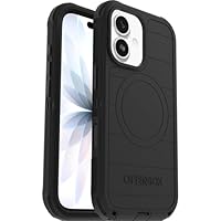 OtterBox Defender Series Pro MagSafe cover per iPhone 17, custodia protettiva antiurto, a prova di caduta, protezione estrema, testata 7x norme MIL-STD 810G, Nero