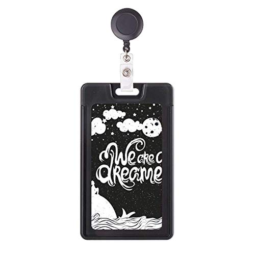 Étui rétractable pour badge We Are Dreamers pour ne plus perdre sa carte