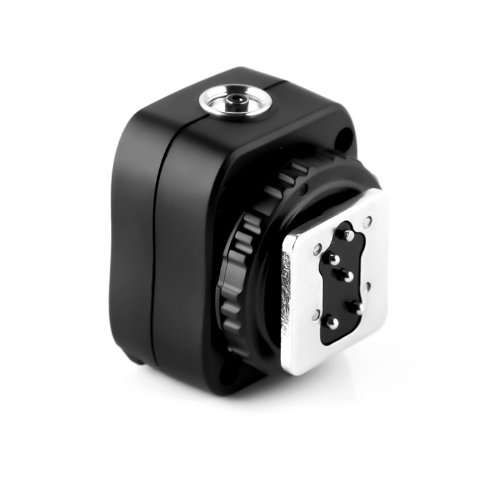 Pixel Tf-322 Flash Hot Shoe Sync Adapter With Extra Pc Sync Port Dedicated For Nikon Dslr & Flashgun #TOP2