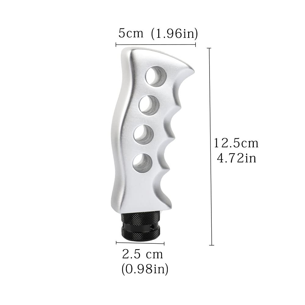 Manual Shifter Knob Universal Doodle Slotted Pistol Grip Handle Manual ...