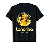 londrina font El gráfico muestra un círculo con una palmera, debajo está el destino festivo de Brasil Londrina.