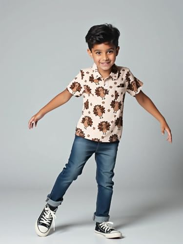 Image of Unique Baby Moisture Wicking Kids Polo Shirts for Toddler Boys Polo Shirt