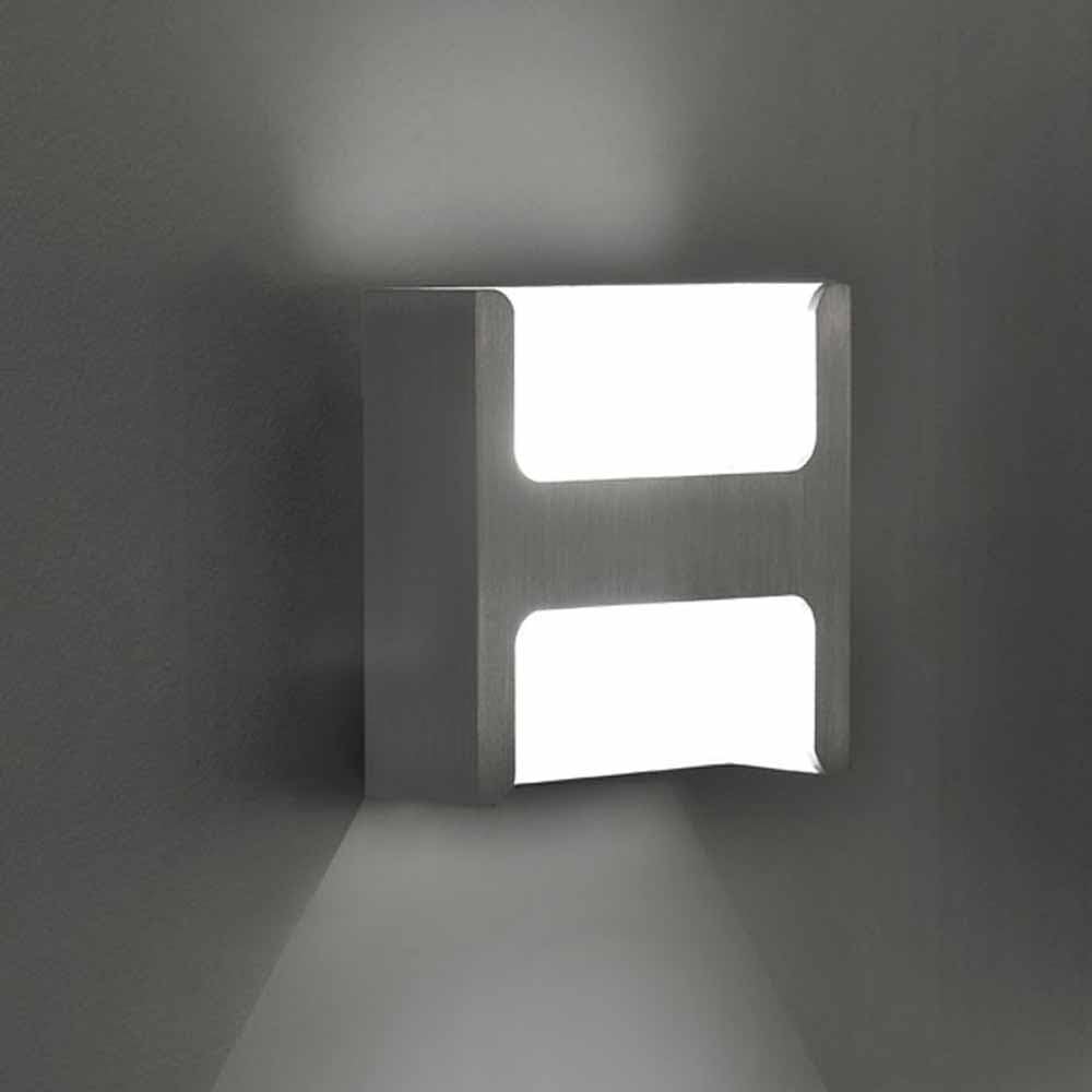 Perfect Lighting Acrylic Wall Sconce Modern Indoor Led Wall Light Lamp, Chrome