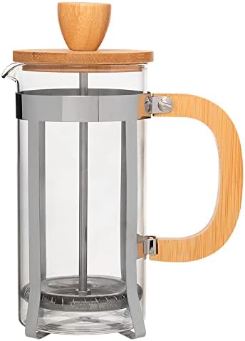 Mimo Style Cafeteira Prensa Francesa de Vidro Borossilicato Com T...