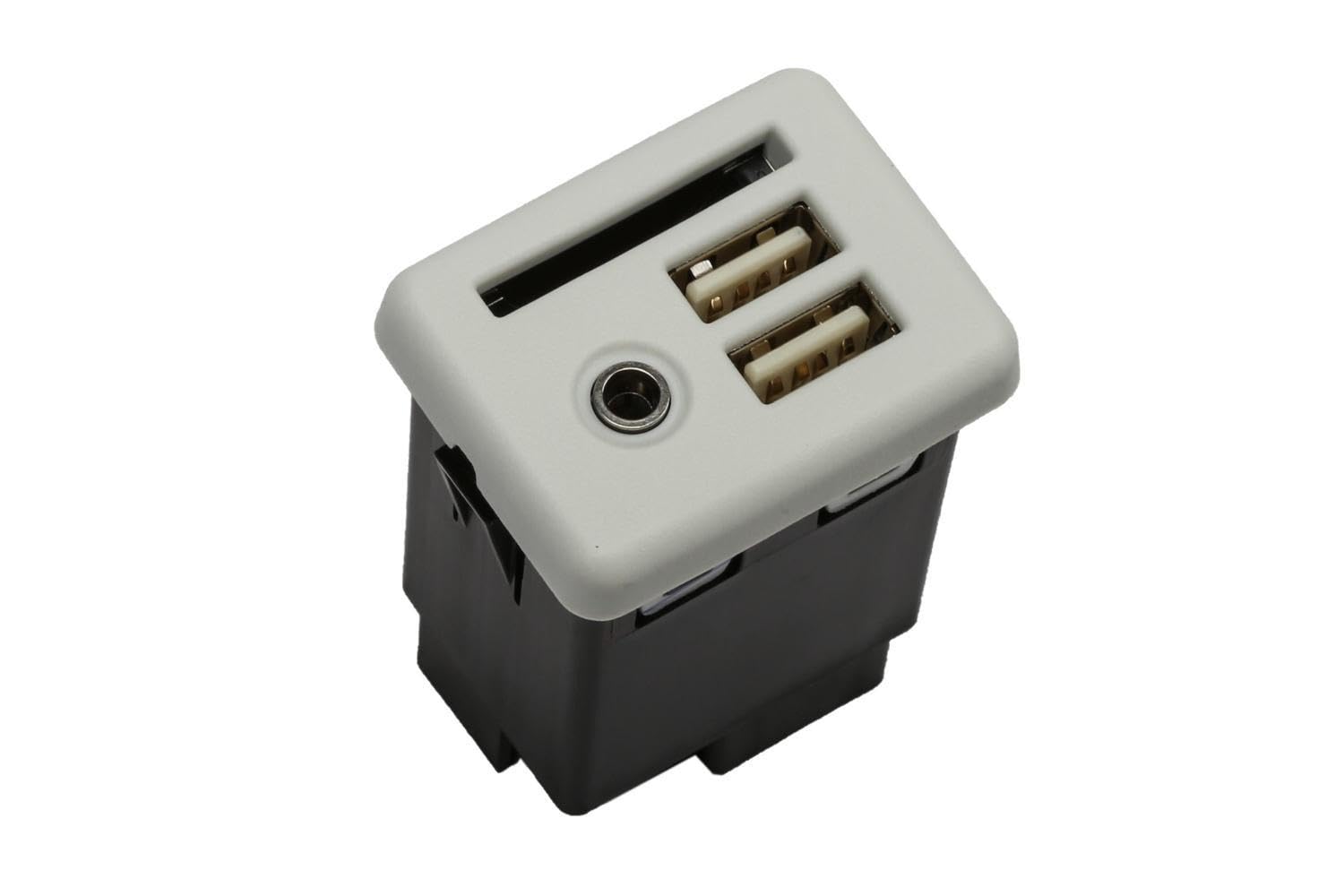 GM Genuine Parts 13599461 White Matte Audio Player, USB, Auxiliary In, and Memory Card Receptacle