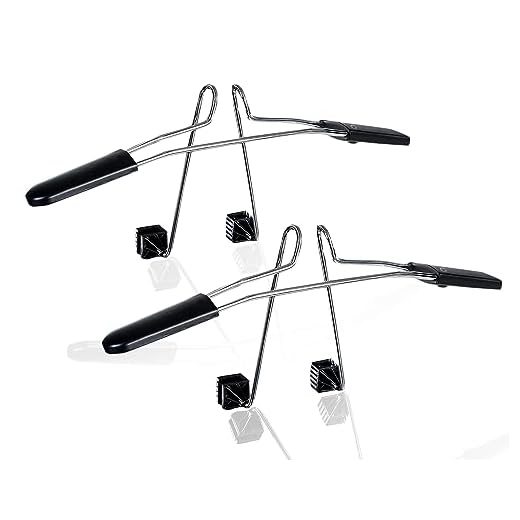 Zone Tech Car Seat Chrome Adjustable Coat Hanger Clothes Rack