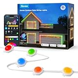 Govee Outdoor Dots String Lights, Smart RGBIC Outdoor Lights with 65 Scene Modes, 15m with 45 LED Lights Outdoor, IP65 Waterproof for Festive or Daily Decor, Works with Alexa, Matter, Google Assistant Image
