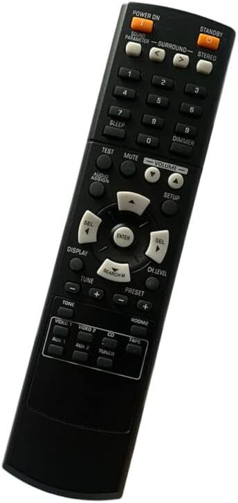 Replacement Remote Control Replace for TV/Audio/Projector for Sherwood RC-107 RX4109 RX-4109 RC-4109B AV Receiver