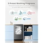 COMFEE’ 1.6 Cu.ft Portable Washing Machine, 11lbs Capacity Fully Automatic Compact Washer with Wheels, 6 Wash Programs Laundry Drain Pump, Ideal for Apartments, RV, Camping, Magnetic Gray - Image 2
