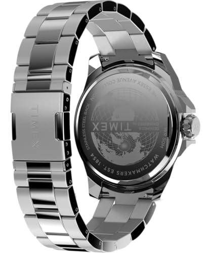 Image of TIMEX Essex Round 46mm Black Dial Analog Men Watch - TW2W92700UJ