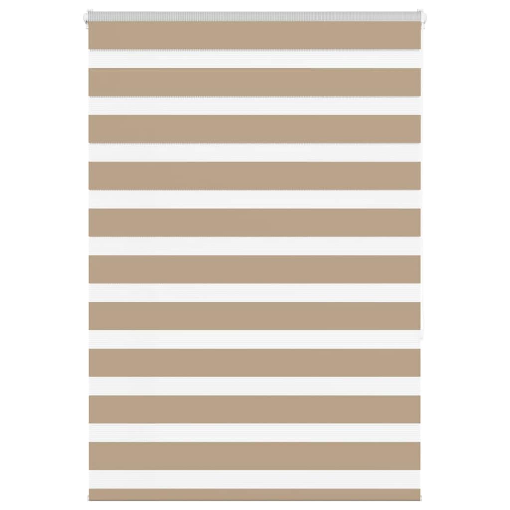 Vidaxl (Sand Brown, 115 X 150 Cm) Zebra Blind Fabric Polyester