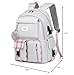 Acmebon Girl Roomy Fashion Laptop Backpack Casual Daily Backpack for Women Grey
