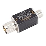 [Elevata compatibilità] Con una potenza di ingresso massima di 12 W questo metro SWR è compatibile con una gamma di dispositivi radio a onde corte.
