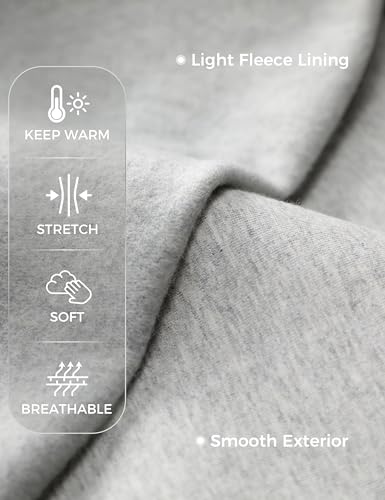 CRZ YOGA Mens Fleece Hoodies Basic Casual Hooded Sweatshirts Long Sleeve Pullover Workout Tops with Pocket3