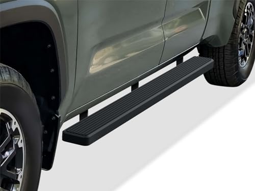 Estribos Tuxtreme 5 pulgadas Negro Mate para Toyota Tundra miniatura 1