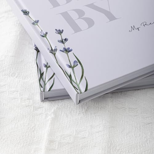 Joss & Lac Design LAVENDER Pregnancy Week By Week Journal: Keepsake Memory Book thumb #5