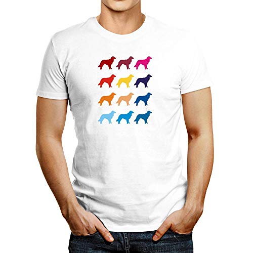 Idakoos Colorful Stabyhoun T-Shirt L White