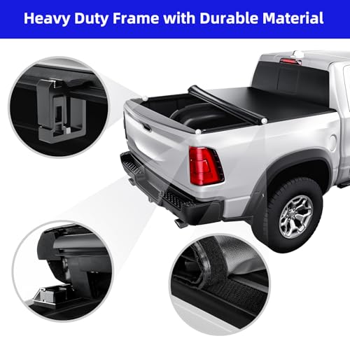 Calffree SZRJ-11 Soft Roll Up Truck Bed Cover Compatible thumb #3