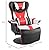 Furniwell Gaming Recliner Chair Racing Style Gaming Ergonomic High Back Computer Chair Swivel Game Reclining Chair Adjustable Backrest and Footrest w/Cup Holder and Side Pouch from Furniwell