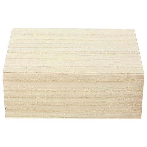 COLLBATH Recipe Holder Storage Box Wooden Present Organizer Vintage Recipe Card Box Card Storage Case Kitchen Accessory