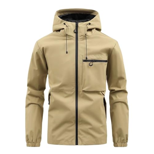 Veste d'extérieur décontractée pour homme idéale pour les trajets urbains et la marche