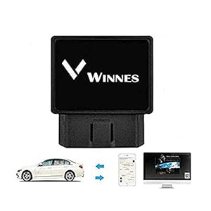 Winnes Real Time GPS Tracker Device Direct Plug in OBDII Port Mini GSM GPRS SMS Anti Theft Locator GPS LBS Nauwkeurige…