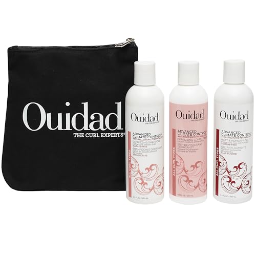 Ouidad Frizz-Free Wash Day Hair Care Kit for Curly Hair