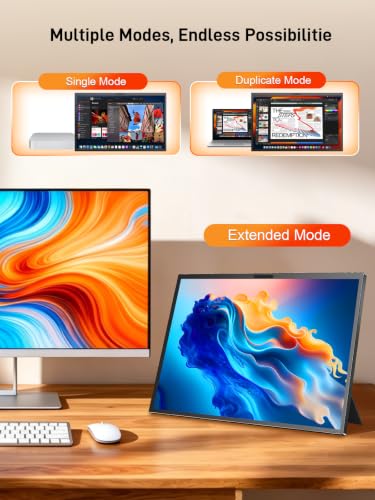 Image of 17.4 inch 2.5K Touchscreen Monitor,2560x1600 QHD IPS Display, Eye-Care Flicker-Free, 10-Point Touchscreen, USB-C HDMI Second Screen for Laptop Mac PC Home Office Study (Black Dark)