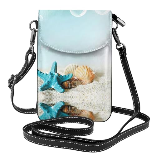 Sac à bandoulière léger sans douleur épaule en cuir végétalien marin