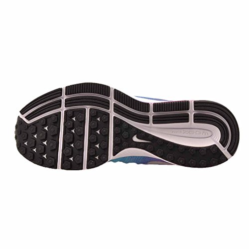 Nike Zoom Pegasus 33 (GS), Zapatillas de Deporte Niñas, Azul (Azul (Gamma Blue/Mtllc Slvr-Pnk Blst), 37.5